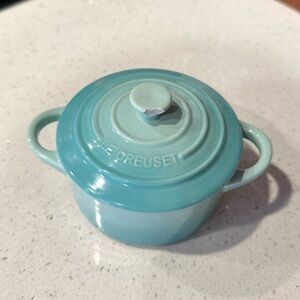 NEW Le Creuset Mini Cocotte in Cool Mint